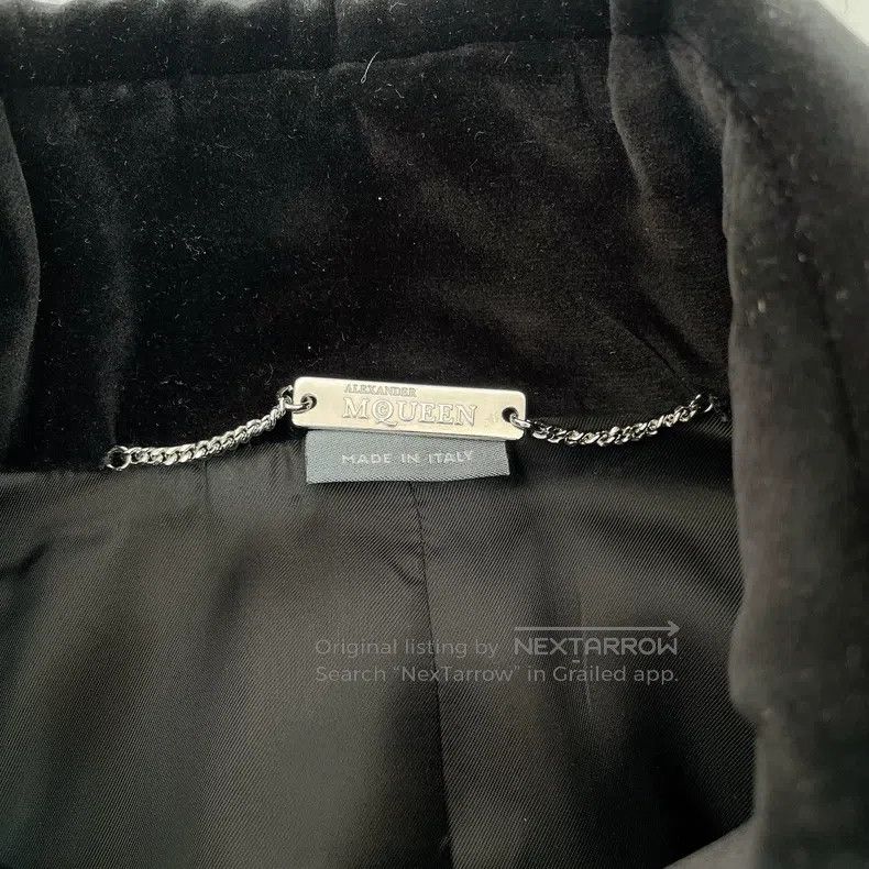 Alexander McQueen Alexander Mcqueen Black tweed coat Size XS / US 0-2 / IT 36-38 - 6 Thumbnail