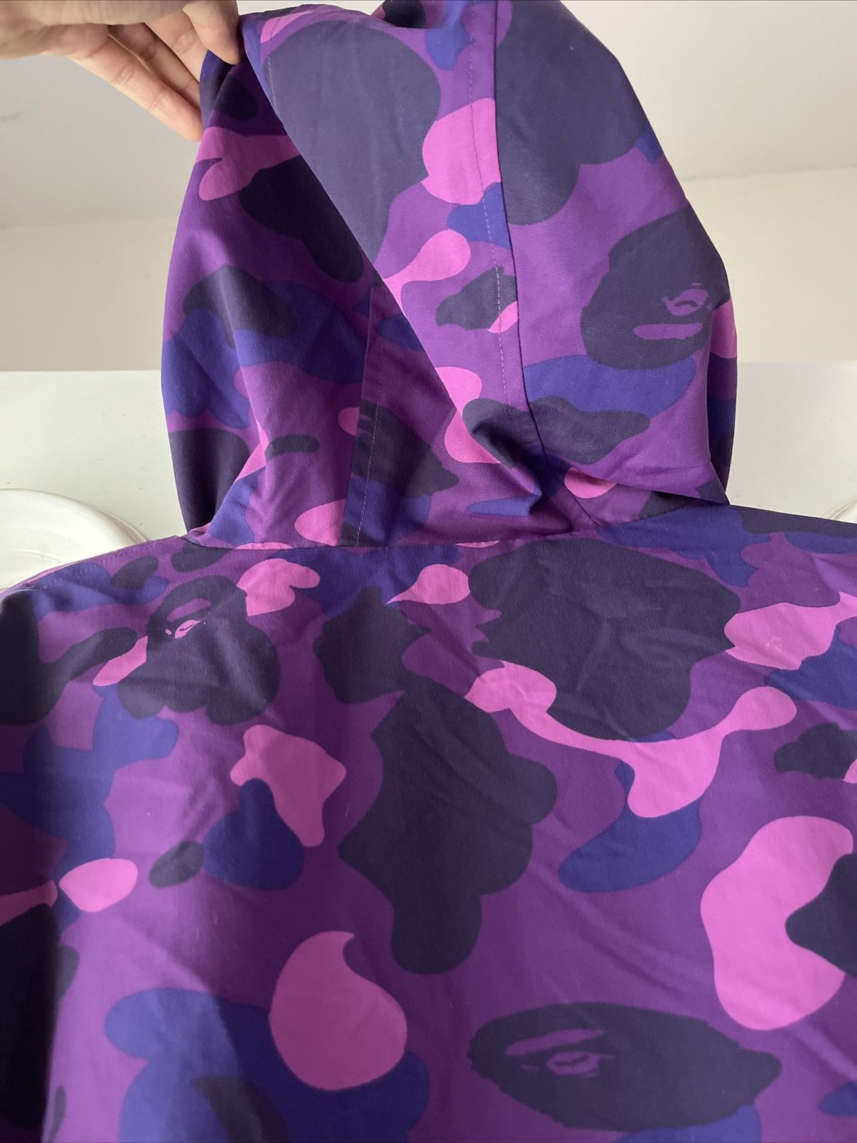 Bape Bape Lightweight Purple Camo Jacket Size US M / EU 48-50 / 2 - 3 Thumbnail