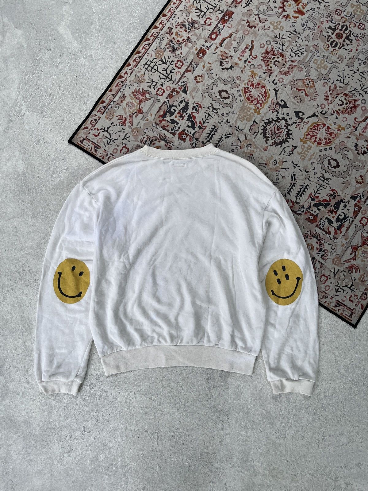 Kapital KAPITAL Smiley face crewneck sweatershirt Size US M / EU 48-50 / 2 - 7 Thumbnail