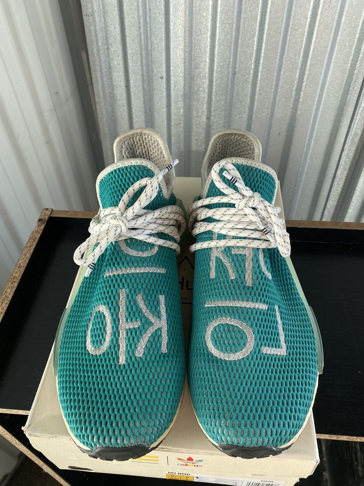 Adidas Adidas Pharrell x NMD Human Race Dash Green Size 9.5 Men Grailed