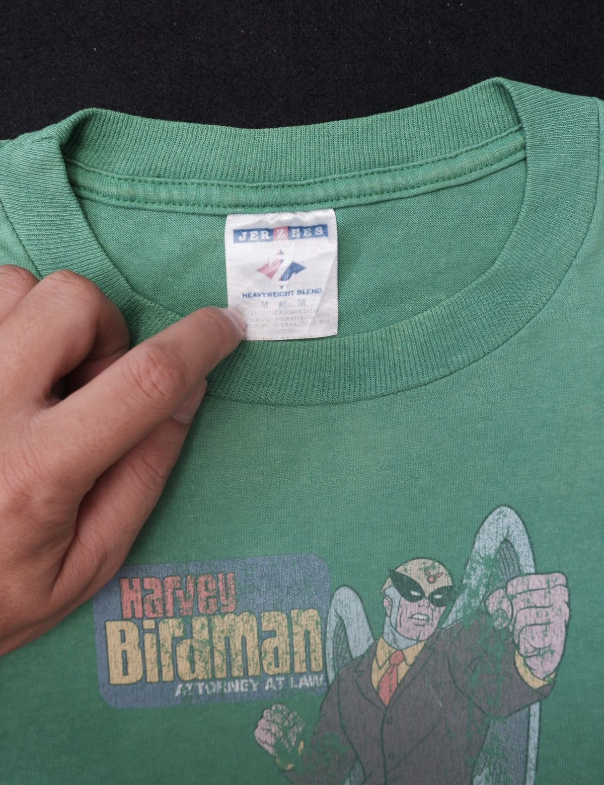 Vintage Very Rare Vintage Harvey birdman tshirt Y2K Size US L / EU 52-54 / 3 - 2 Thumbnail