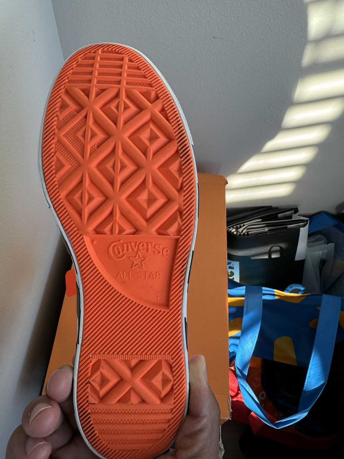 Off-White Off White Converse Chuck Taylor’s Size US 6 / EU 39 - 9 Thumbnail
