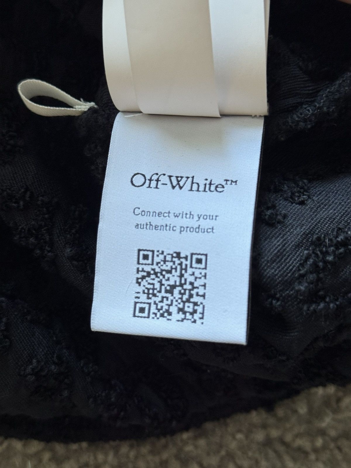 Off-White Off-White Boucle Monogram Hoodie Size US M / EU 48-50 / 2 - 5 Thumbnail