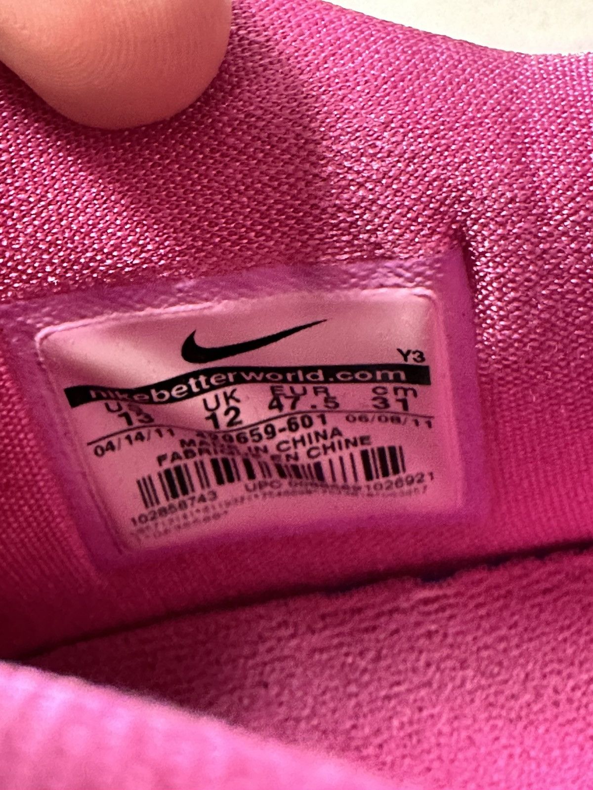Nike Kobe 6 kay yow think pink Size US 13 / EU 46 - 6 Thumbnail