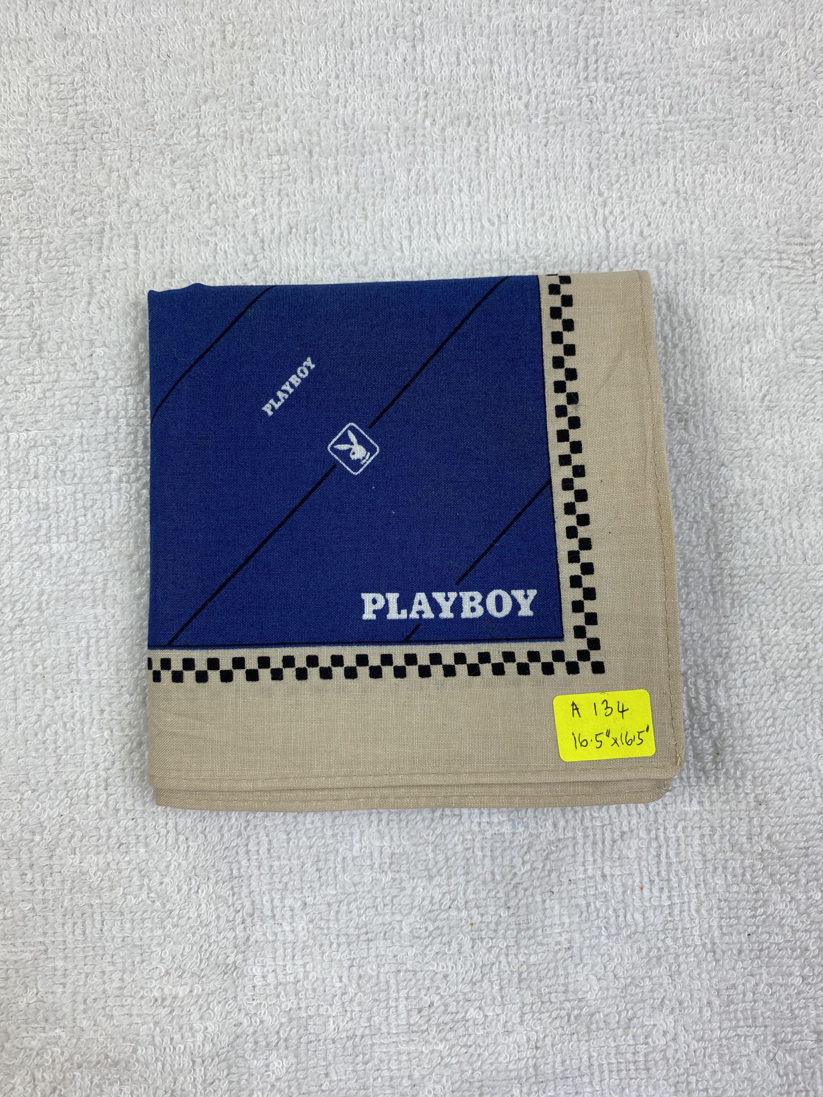 Playboy × Vintage Playboy Handkerchief / Bandana / Neckerchief Size ONE SIZE - 7 Thumbnail