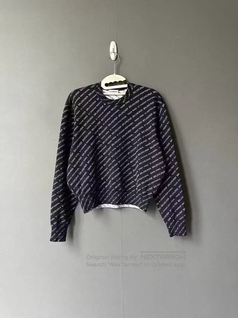 Balenciaga Balenciaga Camo Knit Sweater Size XXS / US 00 / IT 34 - 1 Thumbnail