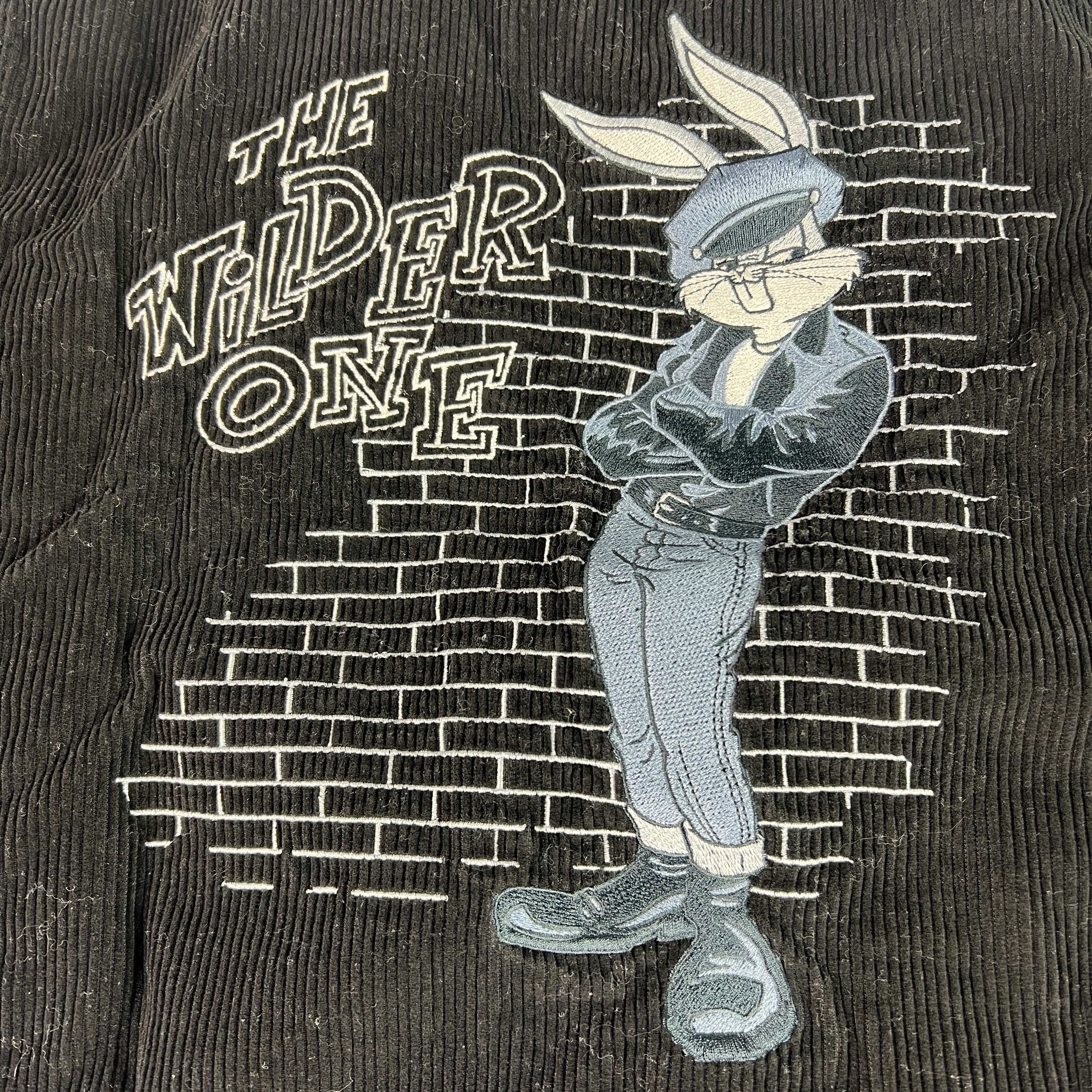 Warner Bros Warner Bros Bugs Bunny Corduroy Jacket Embroidered Trucker Size L / US 10 / IT 46 - 11 Thumbnail