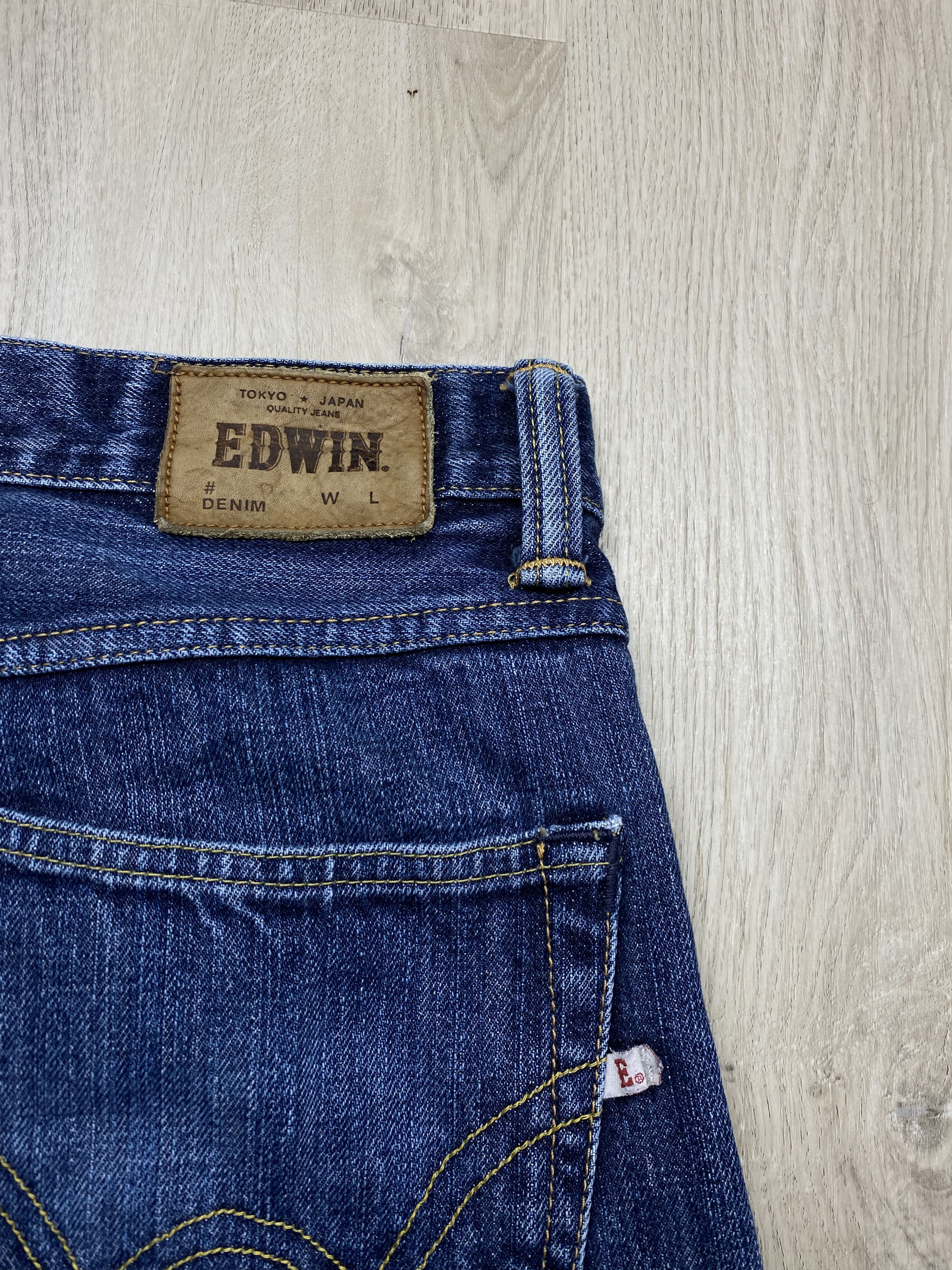Edwin Edwin Vintage Salvage Denim Pants Mens Jeans Size US 30 / EU 46 - 9 Thumbnail