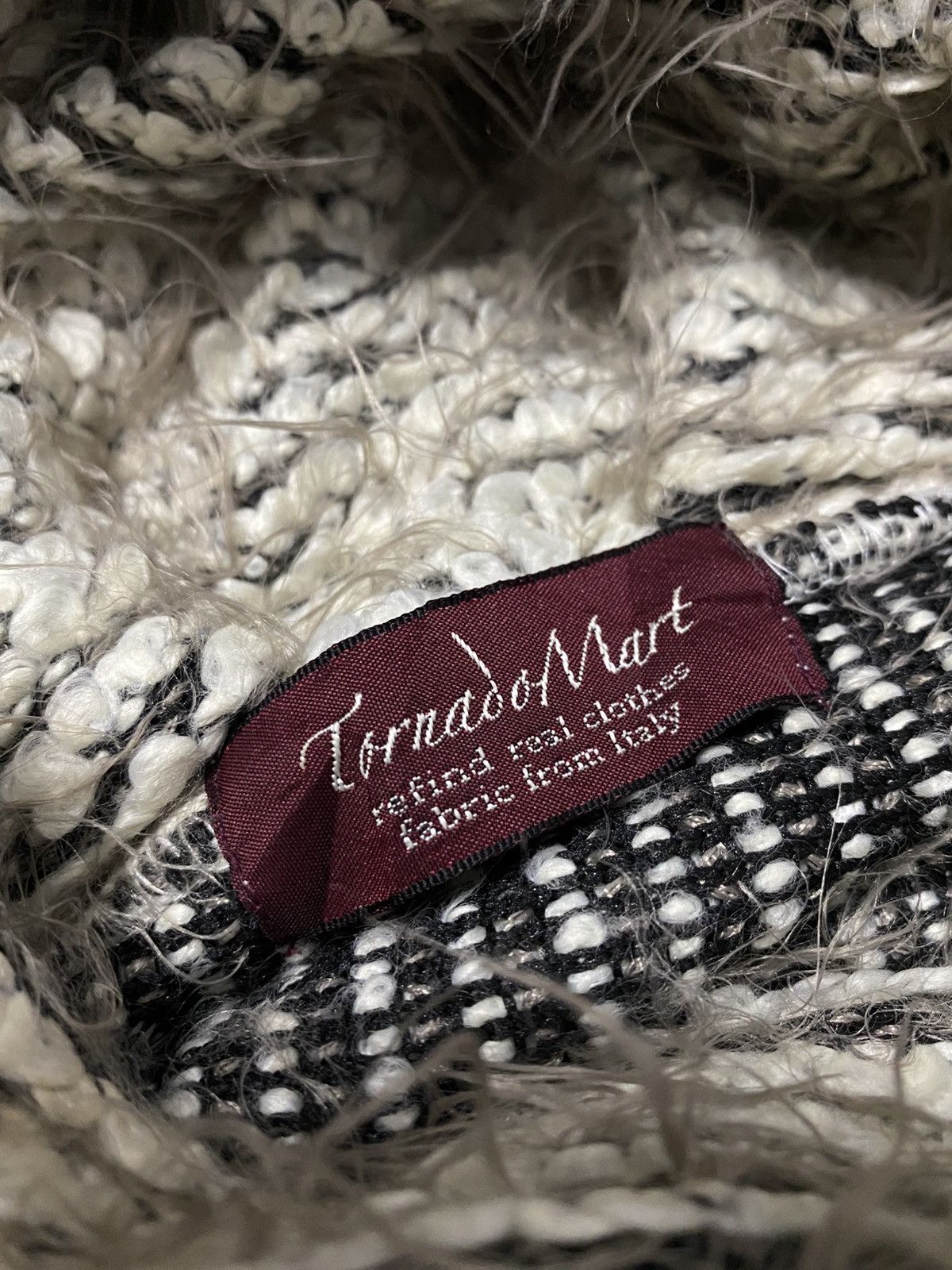 Tornado Mart Tornado Mart Mohair Fur Knitwear Size L / US 10 / IT 46 - 8 Thumbnail