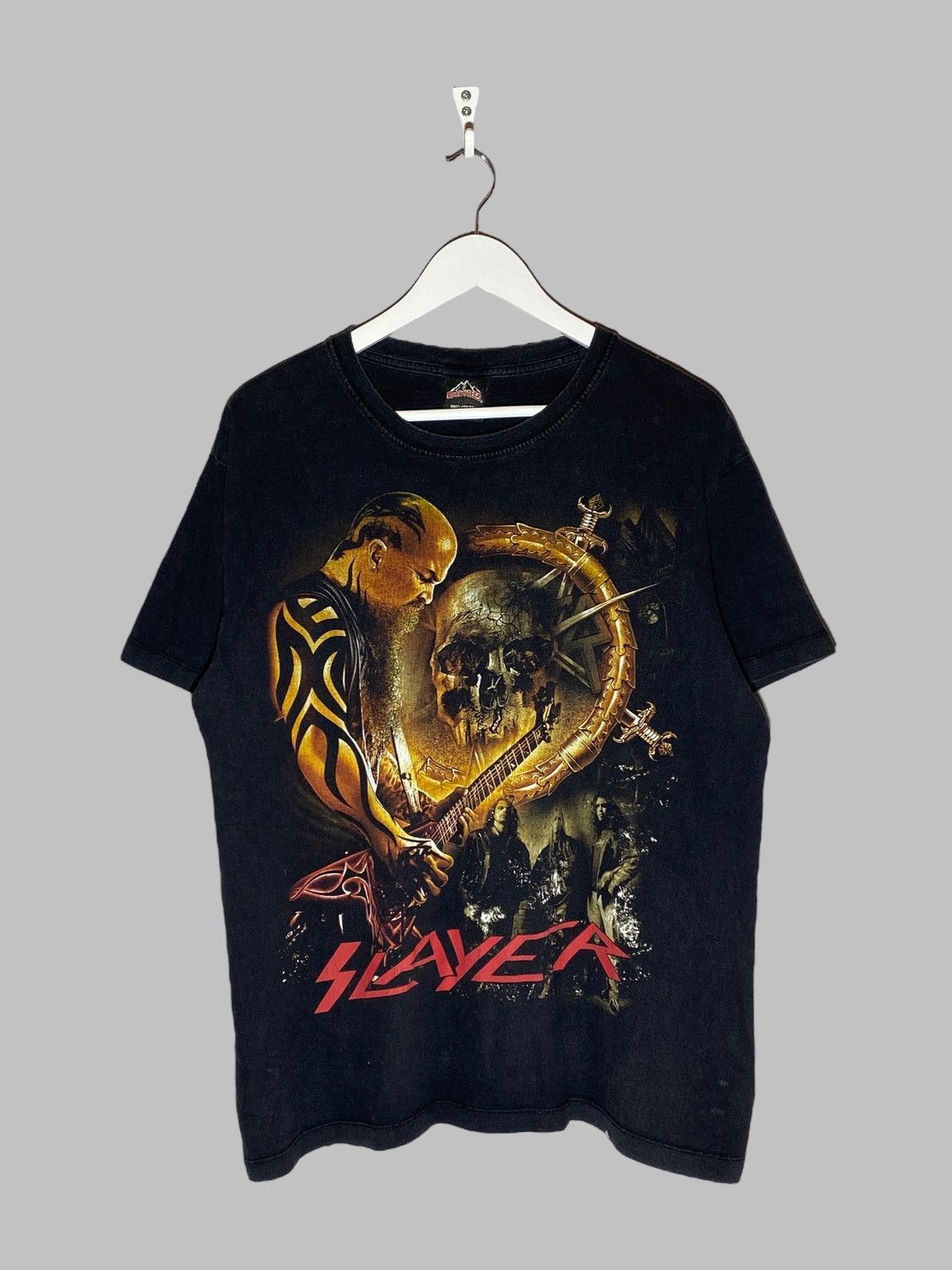 Band Tees Vintage Slayer Graphic T-shirt 2000s Size US L / EU 52-54 / 3 - 1 Thumbnail