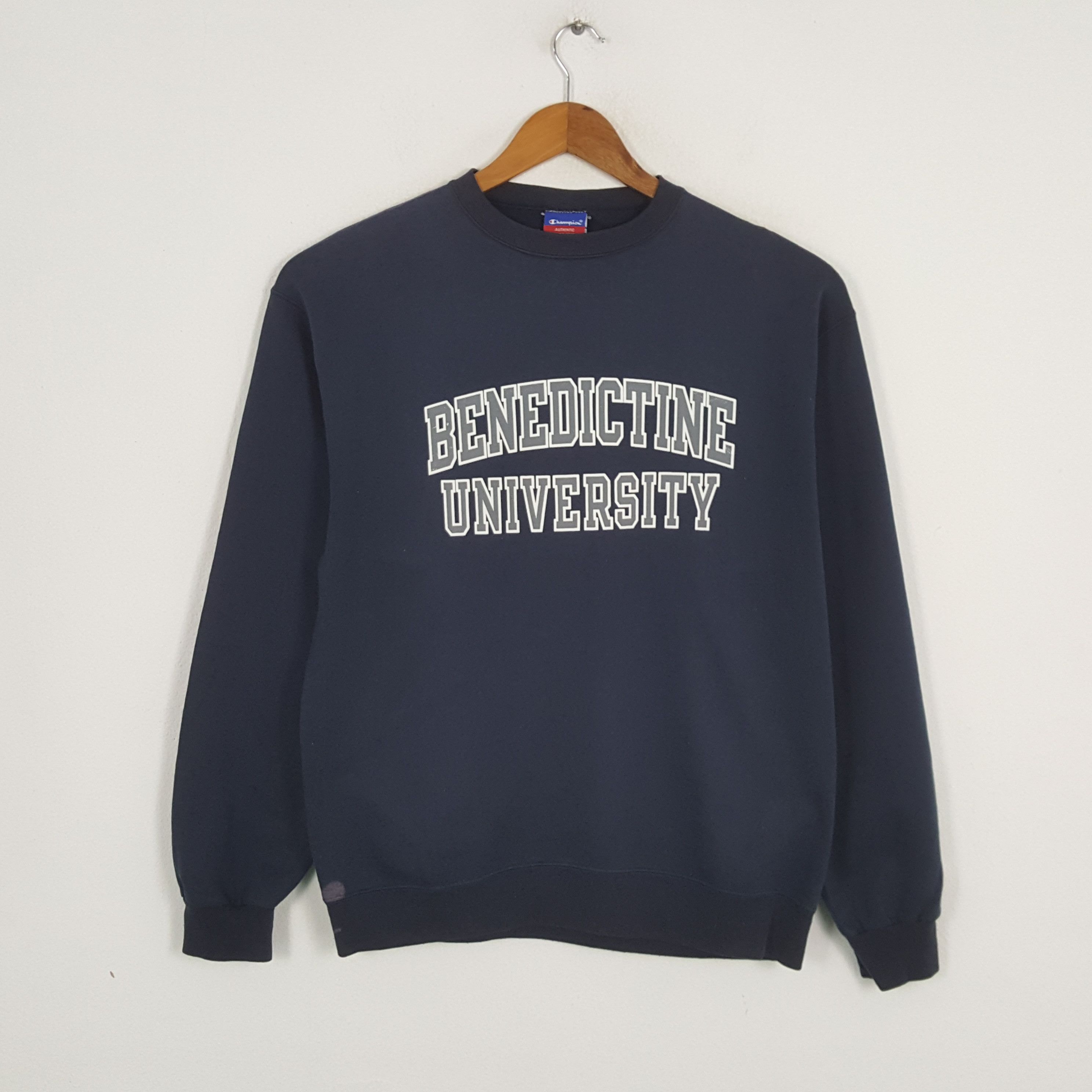 Champion × Vintage Vintage BENEDICTINE UNIVERSITY CHAMPION Promo Sweatshirts Size US L / EU 52-54 / 3 - 1 Thumbnail