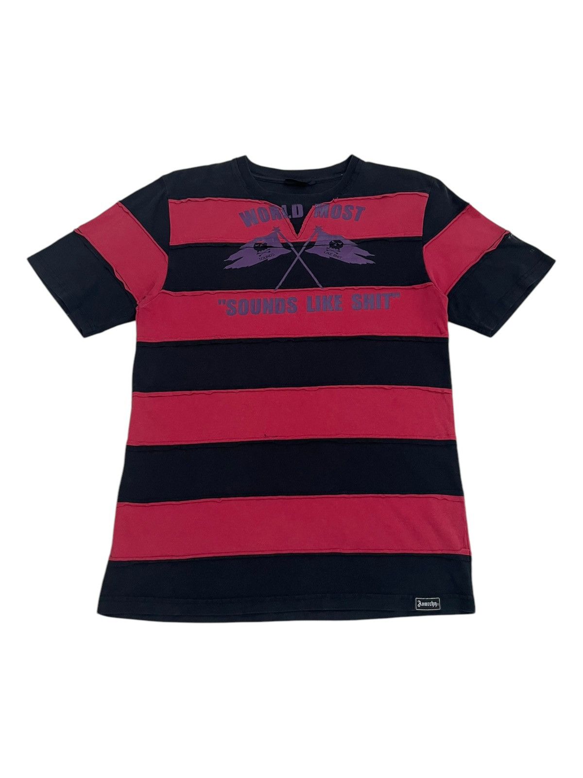 Japanese Brand Anarchy Sounds Like Shit Skull Y2K Punk Rebel Size US M / EU 48-50 / 2 - 1 Thumbnail