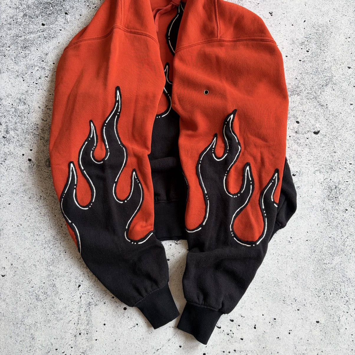 Nike Reworked Nike Flame Custom Hoodie Size US M / EU 48-50 / 2 - 6 Thumbnail