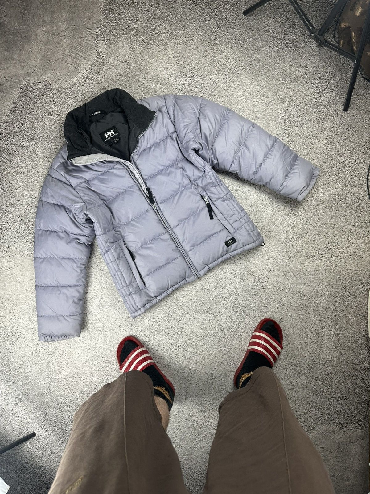Helly Hansen Vintage Helly Hansen Down Puffer Jacket HH Y2K Gorpcore Logo Size L / US 10 / IT 46 - 1 Thumbnail
