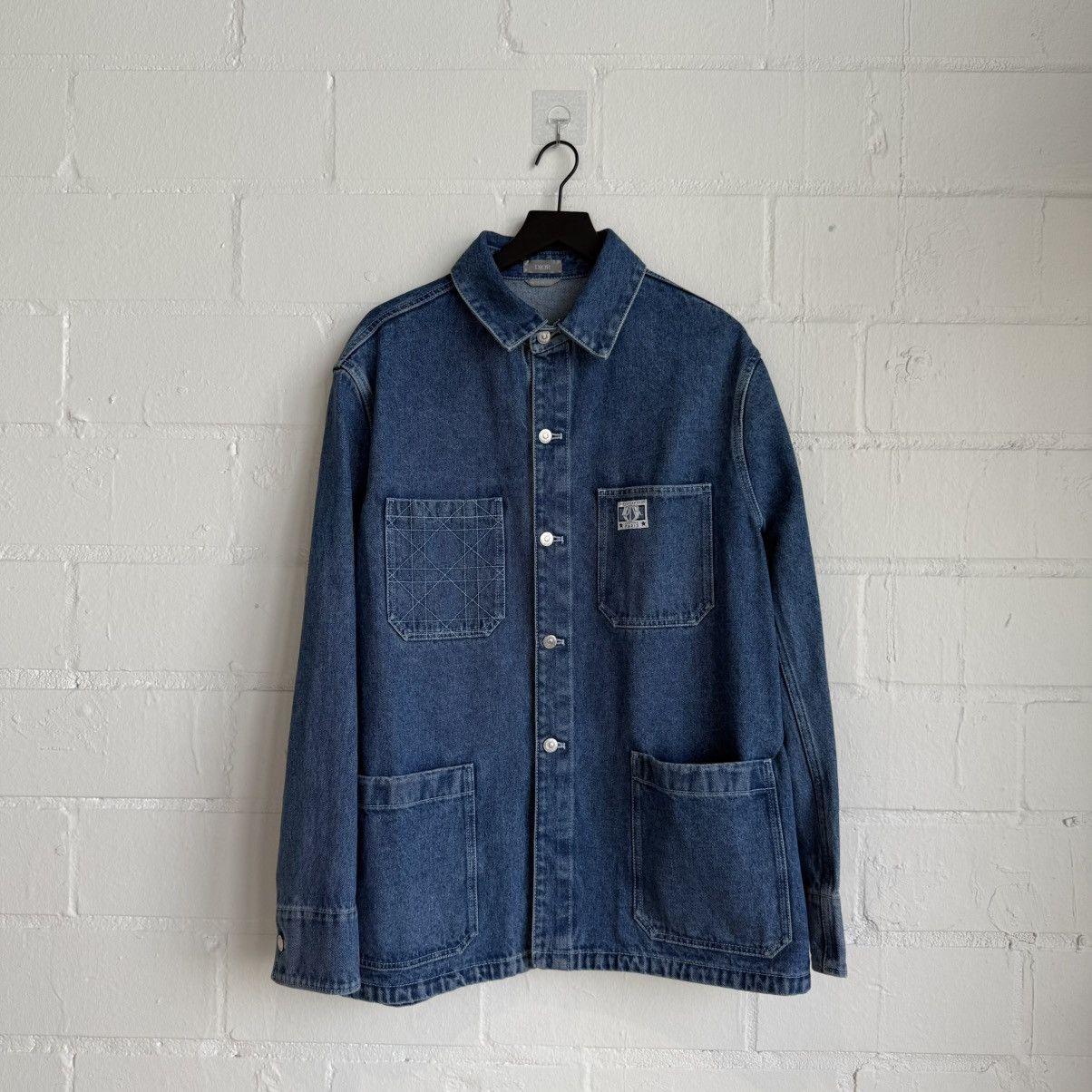 Dior Dior Blue Denim Jacket Size US XL / EU 56 / 4 - 1 Thumbnail