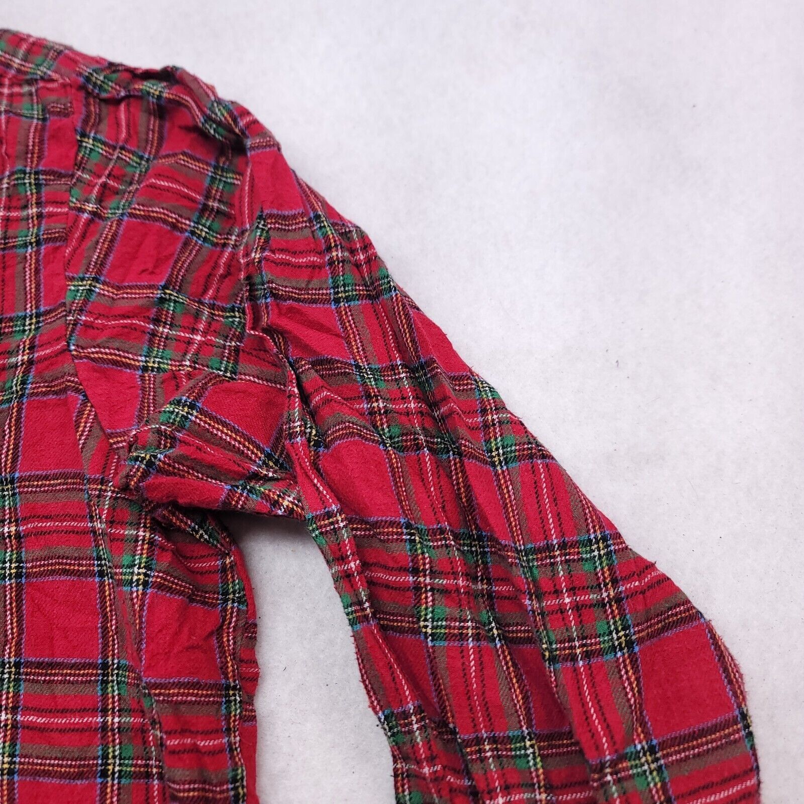 John Ashford John Ashford Tartan Flannel Button Up Shirt Mens Size XL Red Size US XL / EU 56 / 4 - 5 Thumbnail