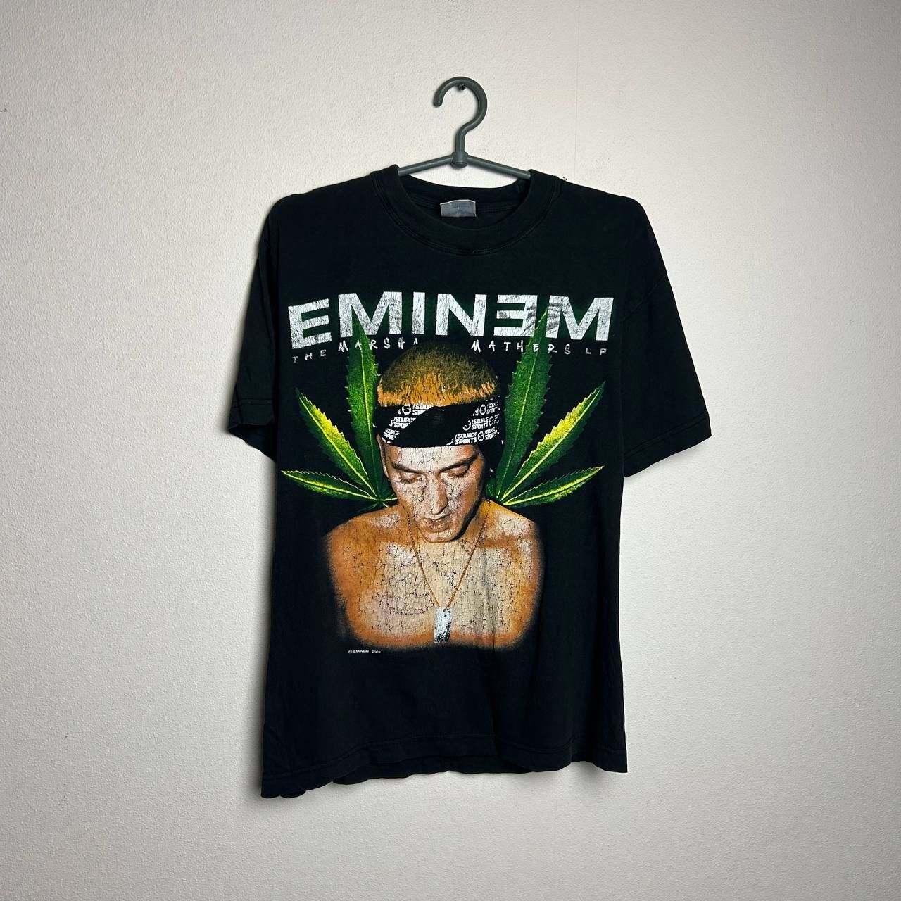 Eminem Vintage Eminem Big logo 2002 rap band tee Size US S / EU 44-46 / 1 - 1 Thumbnail