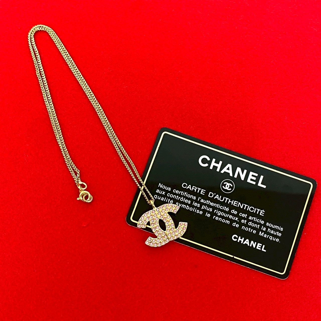 Chanel Chanel Chanel Coco Mark Necklace Metal Necklace DUTY FREE for USA Size ONE SIZE - 1 Thumbnail