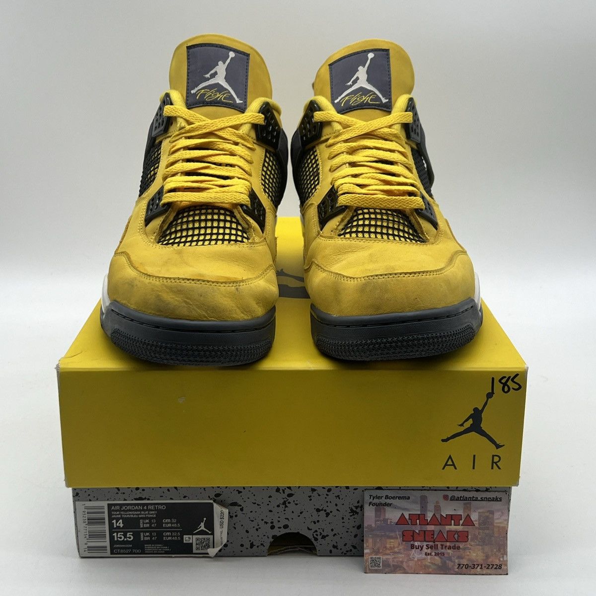 Jordan Brand Air Jordan 4 lightning Size US 14 / EU 47 - 2 Thumbnail
