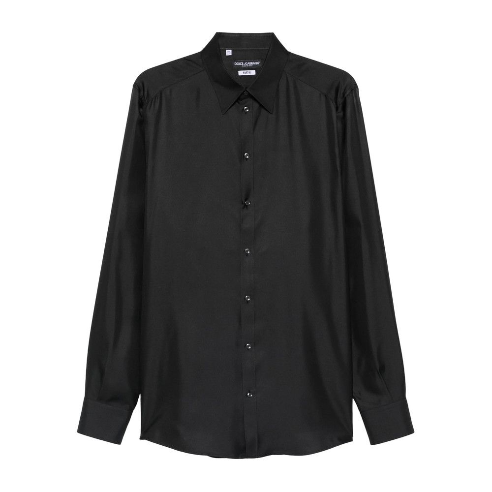Dolce & Gabbana Dolce & Gabbana BLACK Shirts Size US XL / EU 56 / 4 - 1 Thumbnail