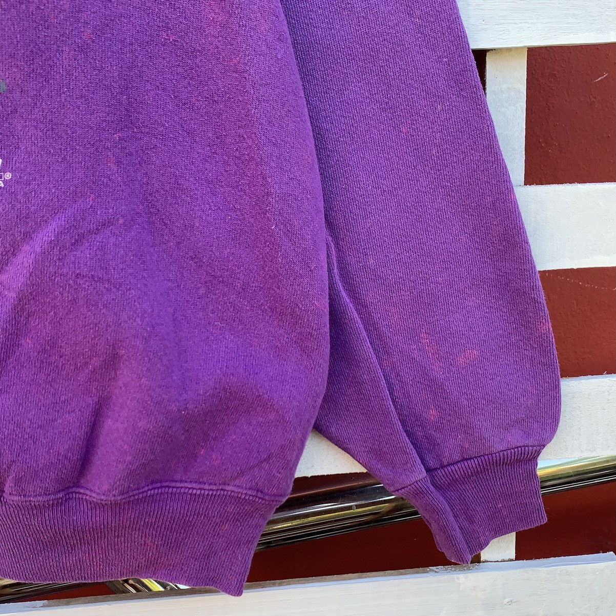 NBA 90s Phoenix Suns Basketball Sweatshirt Distressed Stain Size US XL / EU 56 / 4 - 6 Thumbnail