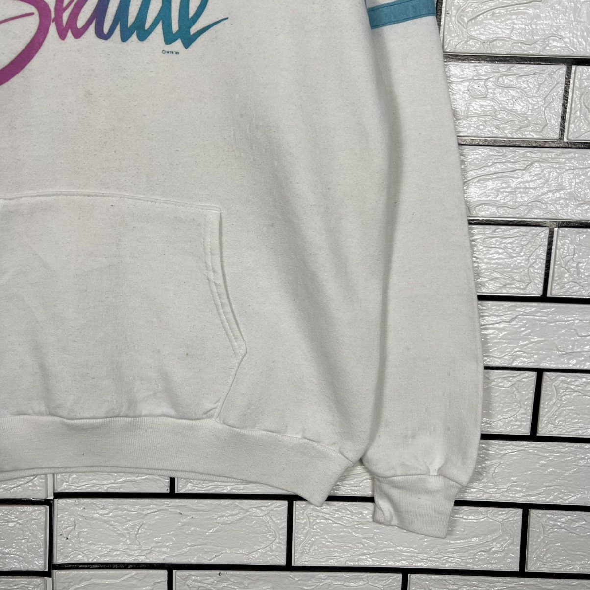 Vintage 1982 SEATTLE Future City Graphic Pullover Hoodies #3987-C181 Size US L / EU 52-54 / 3 - 8 Thumbnail