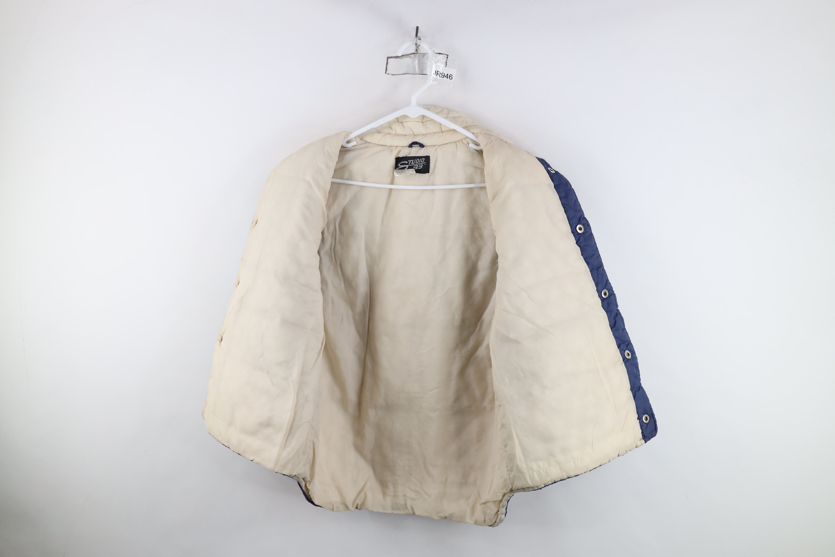 Vintage Vintage 80s 90s Streetwear Puffer Vest Jacket Blue Size US M / EU 48-50 / 2 - 10 Thumbnail