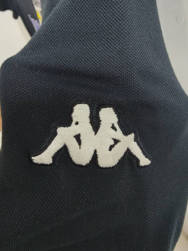 Vintage Vintage KAPPA Sports Duck Fleece polo black polo Size US L / EU 52-54 / 3 - 3 Thumbnail