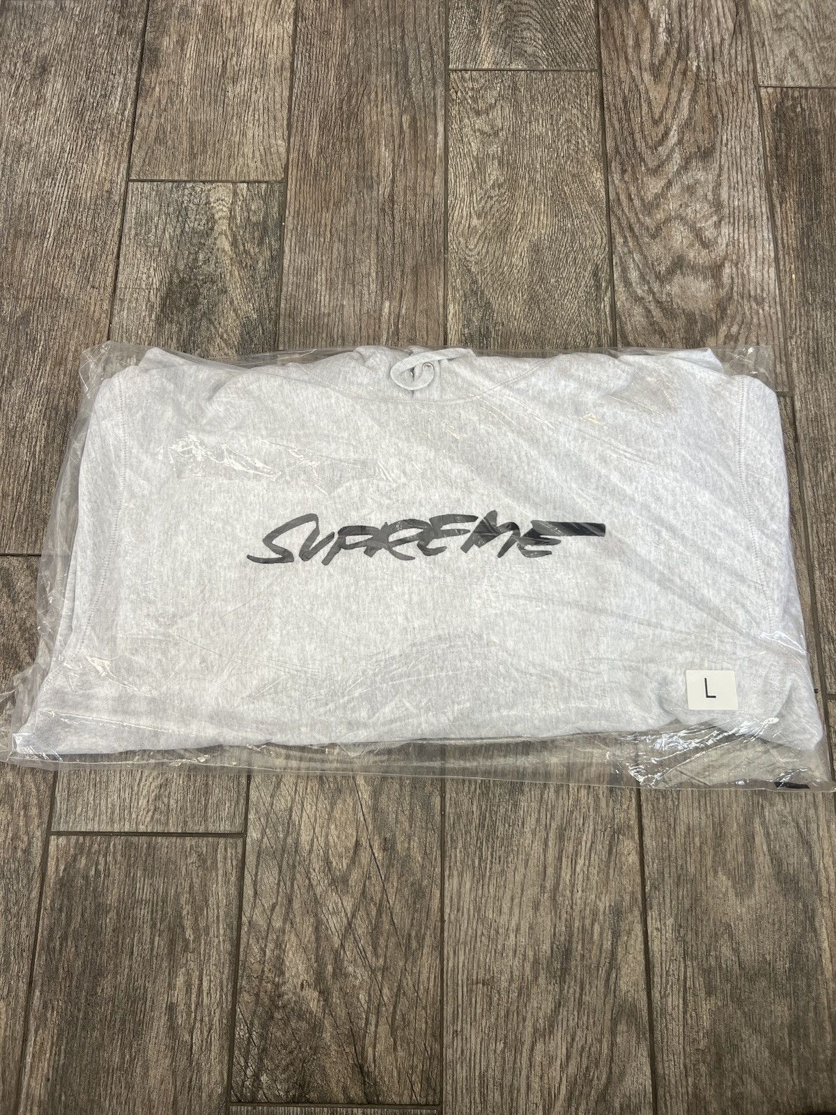 Supreme Supreme Futura Hooded Sweatshirt Heather Grey Size US L / EU 52-54 / 3 - 3 Thumbnail