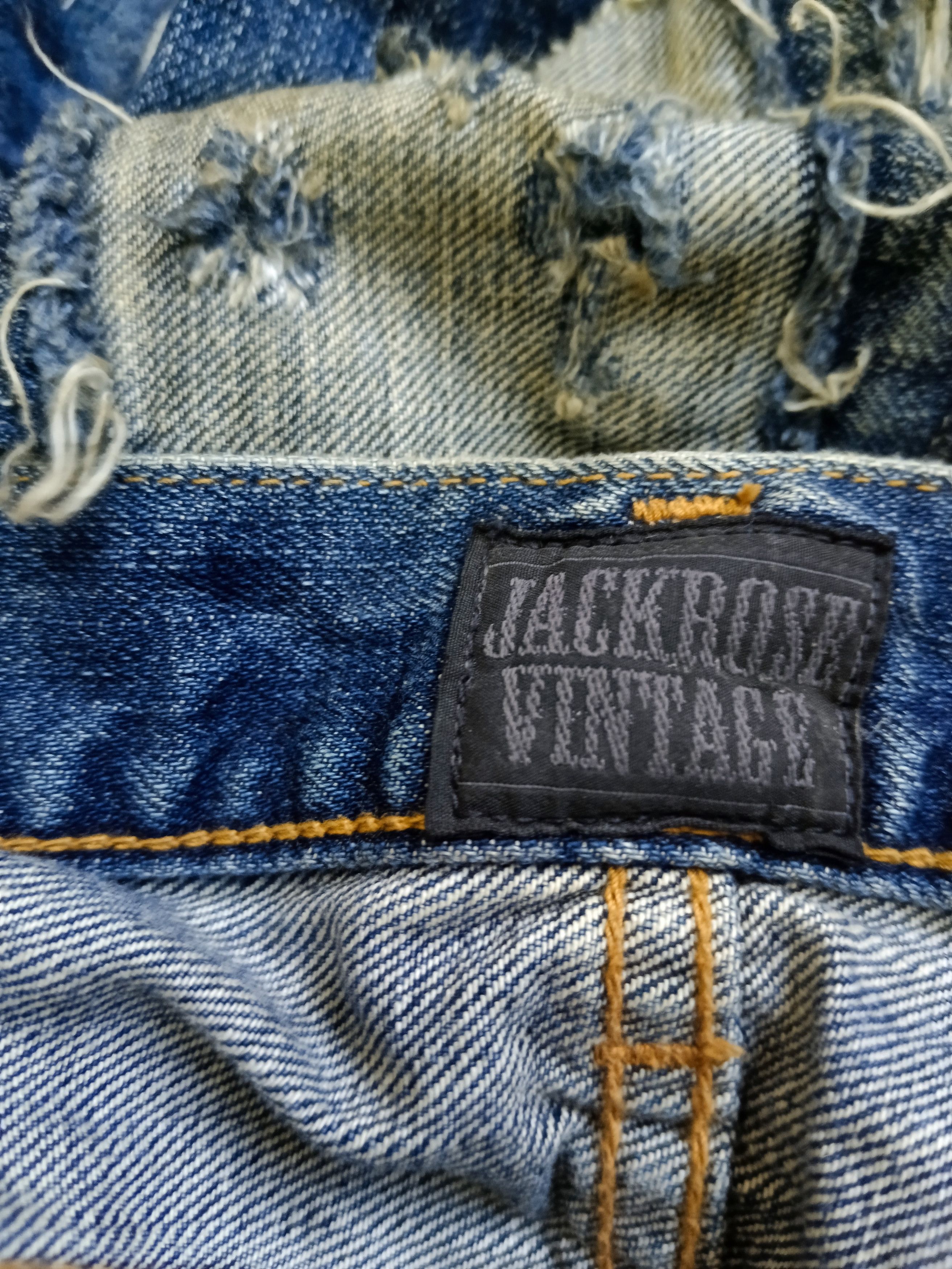 JACKROSE JACKROSE SELVEDGE PACTHWORK MADE IN JAPAN Size US 33 - 7 Thumbnail