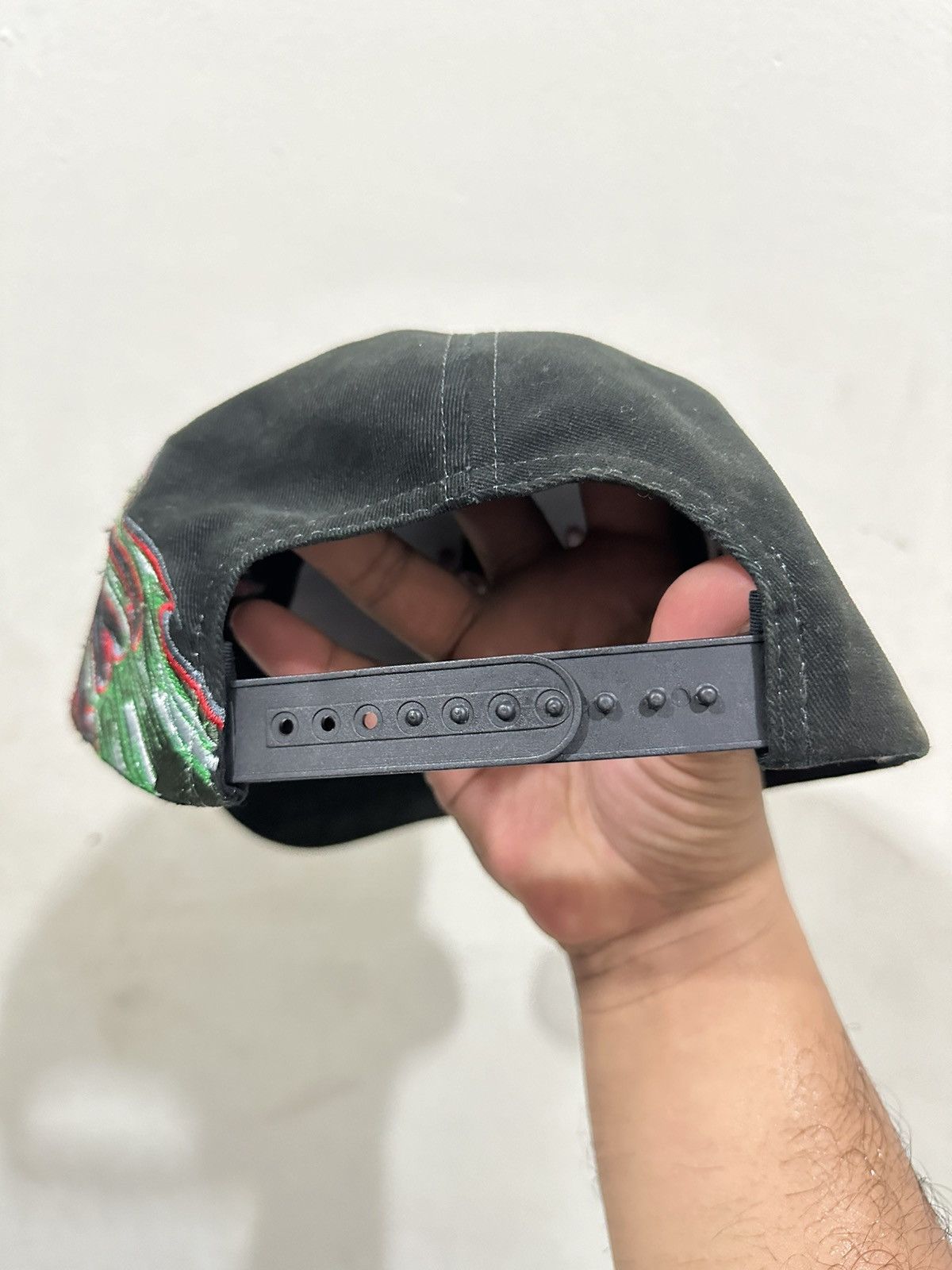 NASCAR VTG 90’s NHRA JOHN FORCE Snapback Size ONE SIZE - 6 Thumbnail