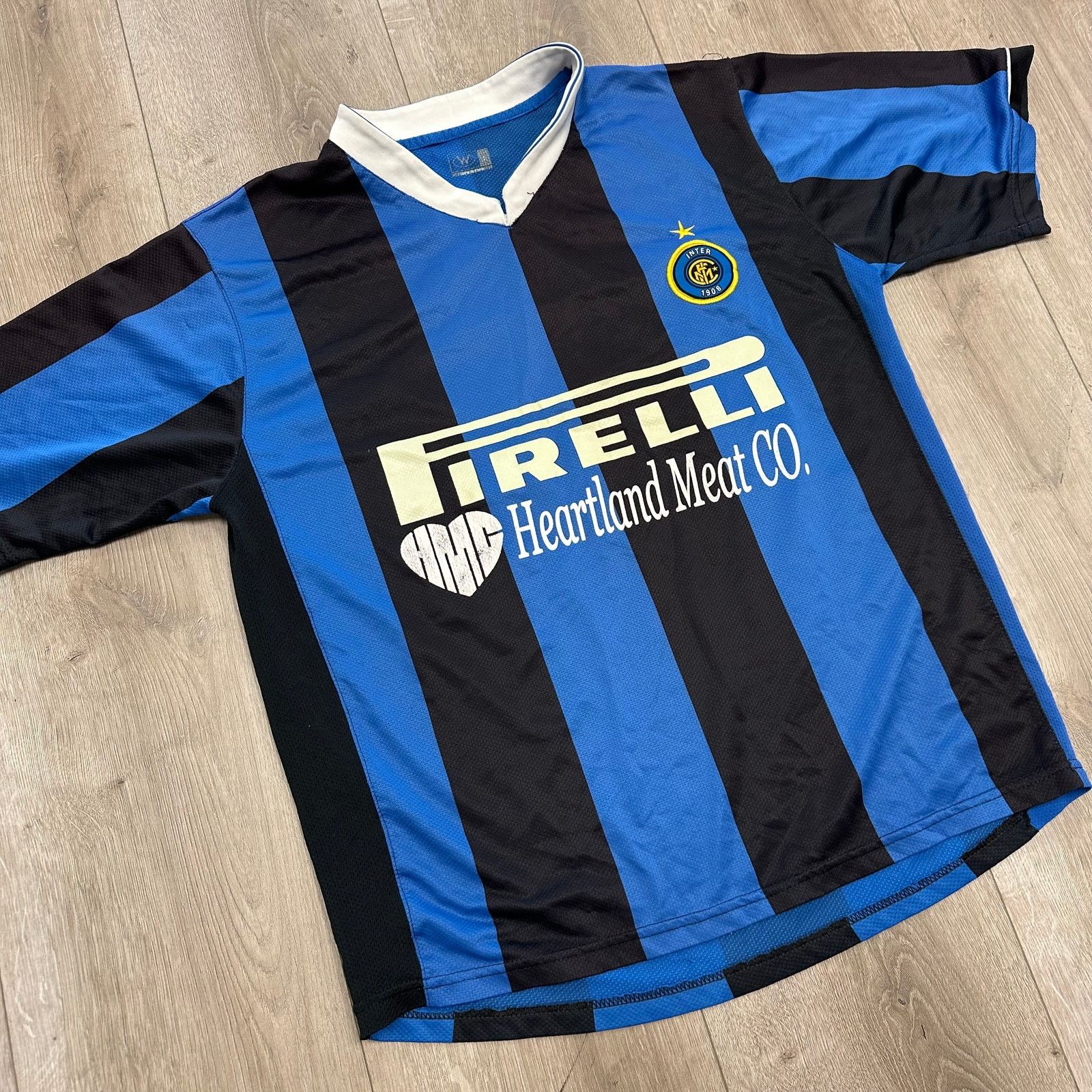 MLB Inter Milan 1997/98 retro home jersey Blue Black Medium M Size US M / EU 48-50 / 2 - 5 Thumbnail