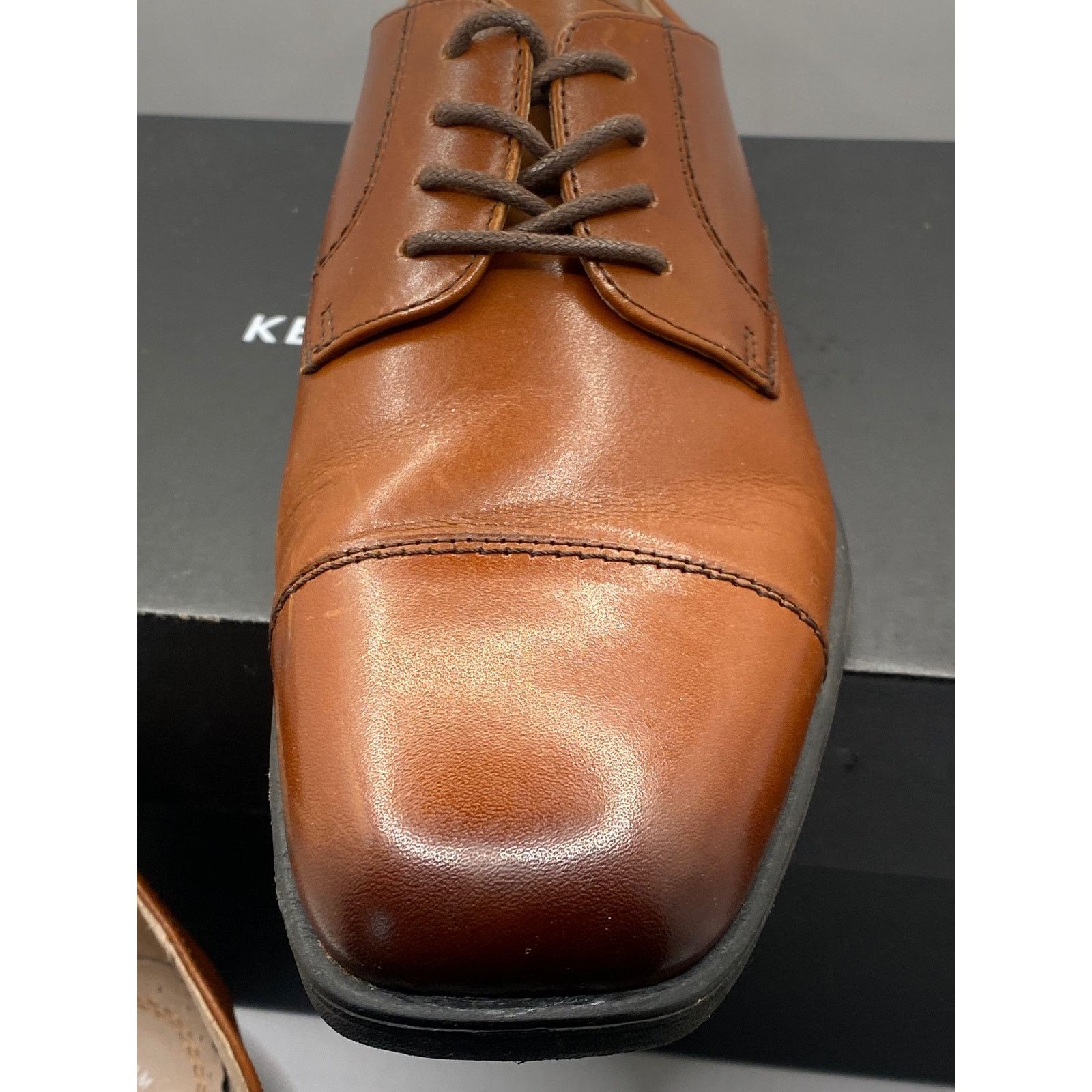 Florsheim Florsheim Reveal Cap Toe Oxford 16599-221 Cognac Boys 5M Size US 5 / EU 37 - 10 Thumbnail