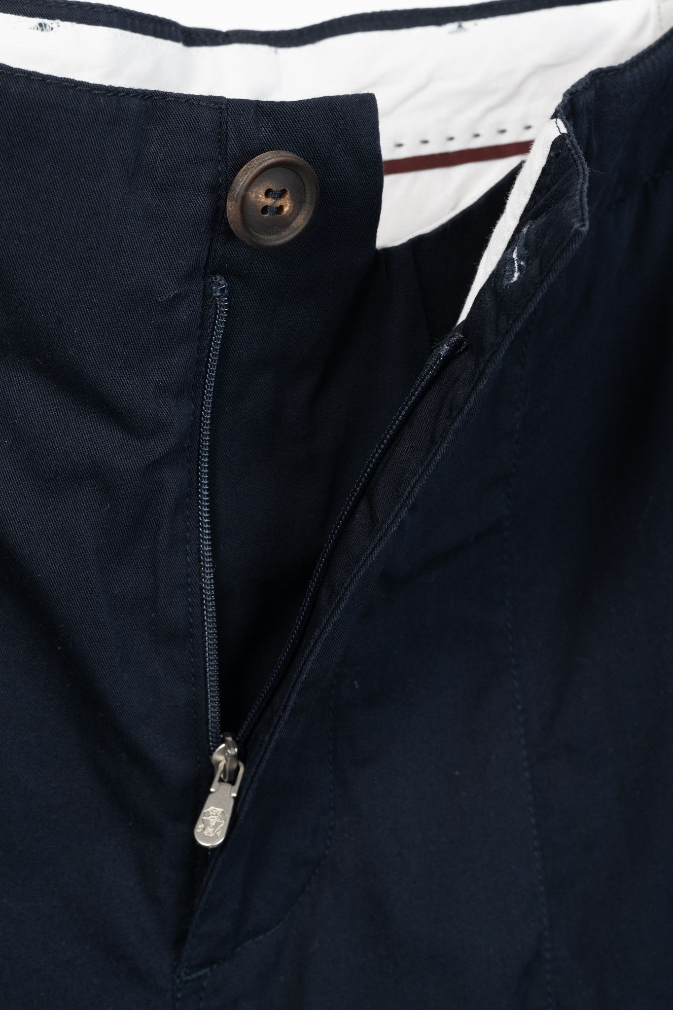 Brunello Cucinelli Brunello Cucinelli SS/17 Navy Cotton Poplin Cargo Pants Size US 32 / EU 48 - 8 Thumbnail