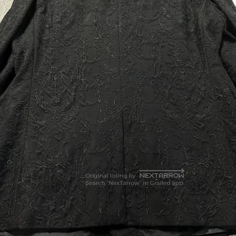 Dior Dior Embossed embroidered floral suit Size 54R - 4 Thumbnail