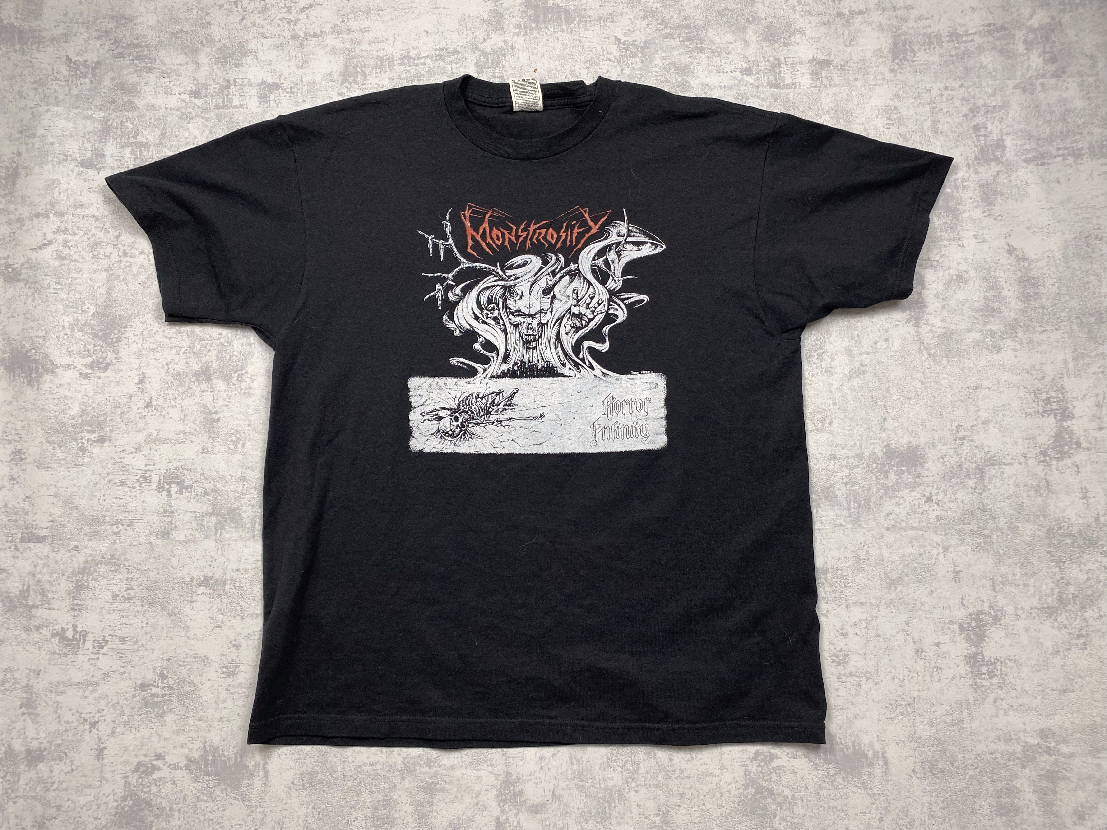 Band Tees Vintage 2001 Monstrosity Enslaving The Masses Band Tee Size US XL / EU 56 / 4 - 2 Thumbnail