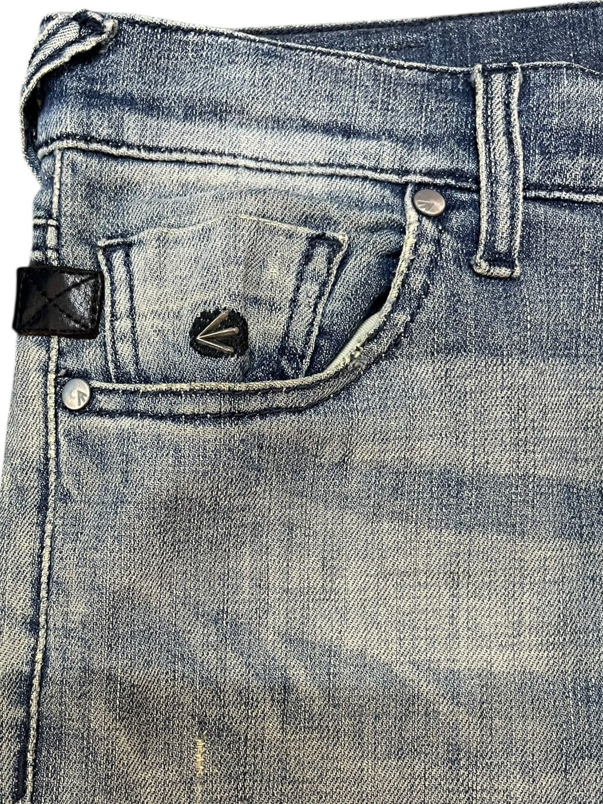Energie × Vintage Vintage Energie Cuff Fadef Slim Fit Denim Size US 31 - 3 Thumbnail