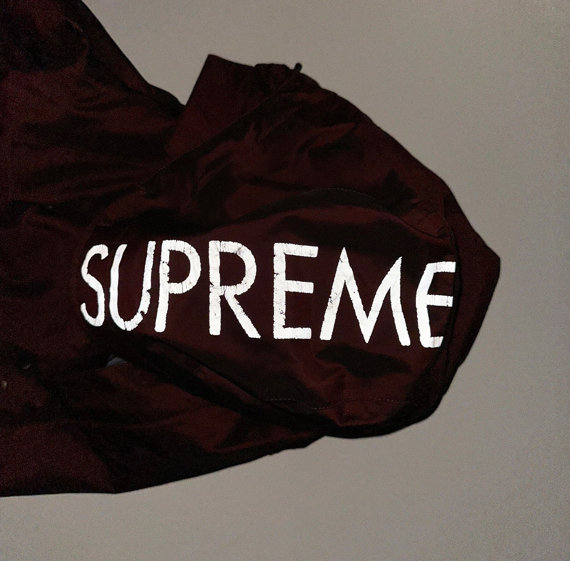 Supreme Supreme Red Shimmer Waterproof Breathable shall jacket Size US S / EU 44-46 / 1 - 11 Thumbnail