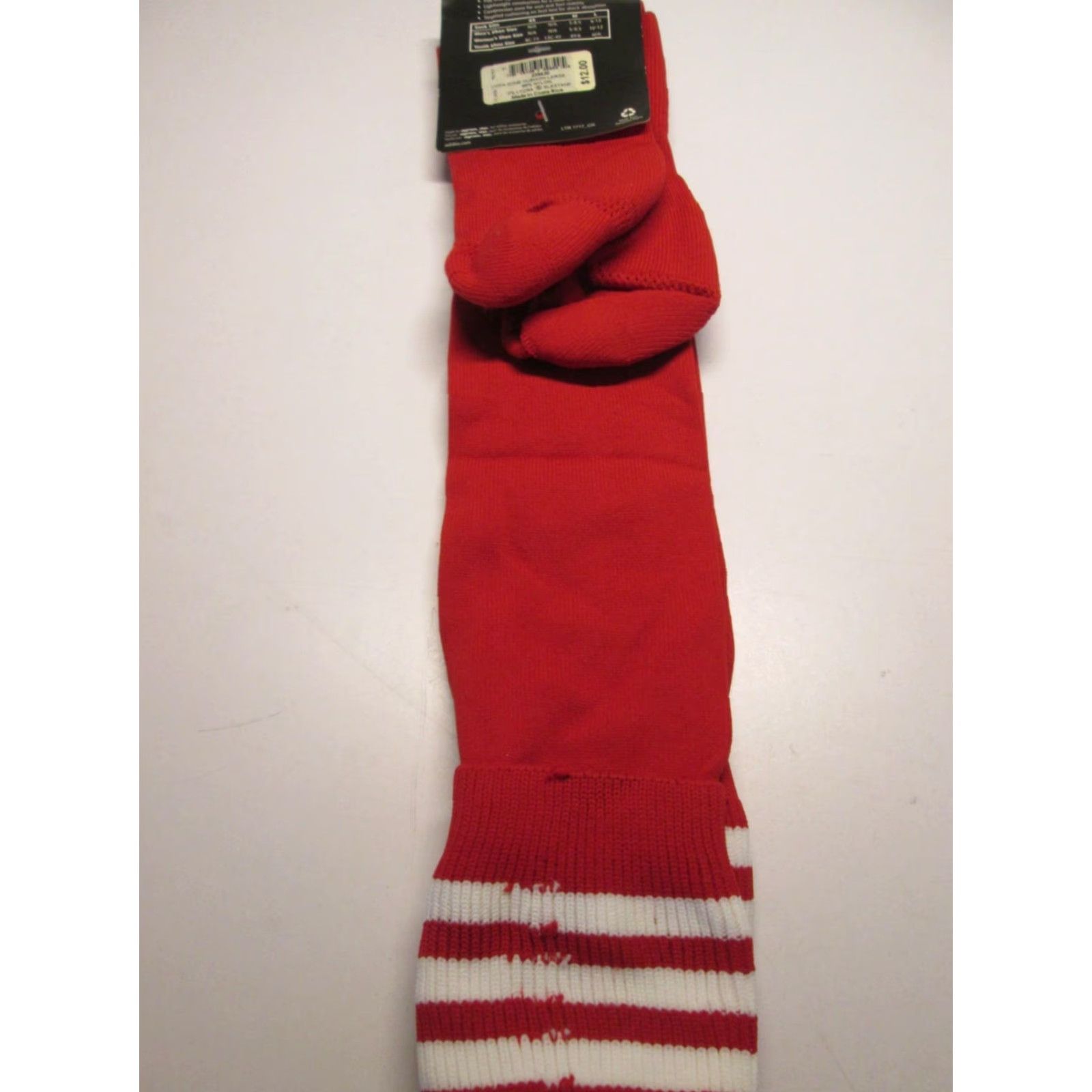 Adidas Adidas Mens Socks L Red Climalite Compression Athletic Socks Size ONE SIZE - 2 Thumbnail