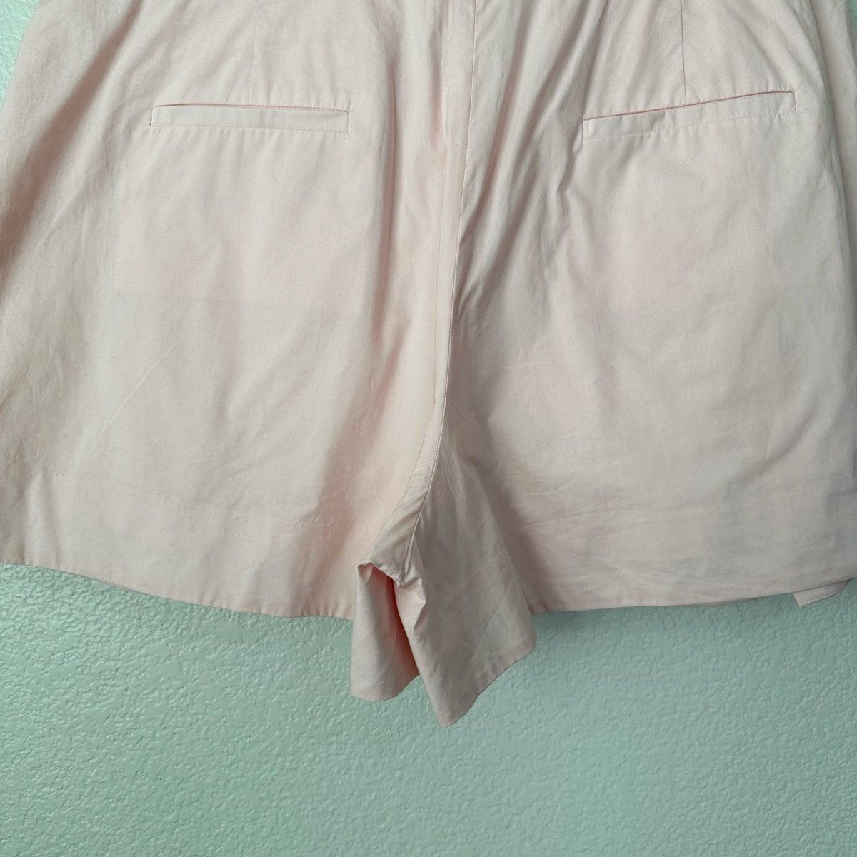 J.Crew NWOT J. Crew Tiewaist Cotton Poplin Pink Shorts Size 36" / US 14 / IT 50 - 9 Thumbnail
