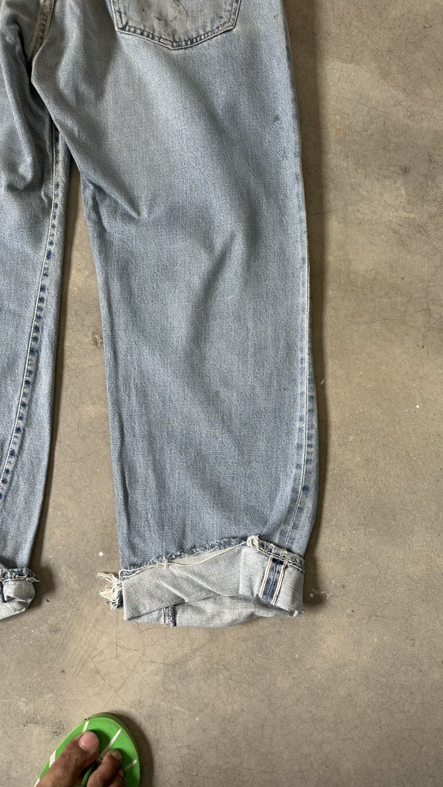 Spellbound VINTAGE LEVIS BUTTON SPELLBOUND DISTRESSED SELVEDGE PANT Size US 34 / EU 50 - 10 Thumbnail