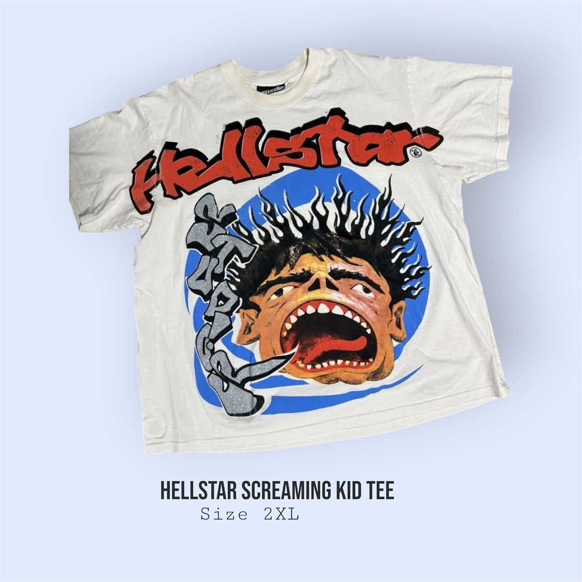 HELLSTAR Hellstar Screaming Kid Tee Size US XXL / EU 58 / 5 - 1 Thumbnail