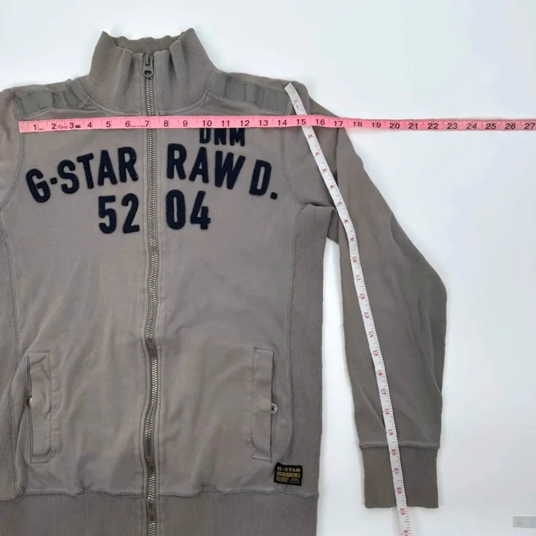Vintage G-Star Raw Full Zip Track Jacket L Men Gray Size US L / EU 52-54 / 3 - 5 Thumbnail
