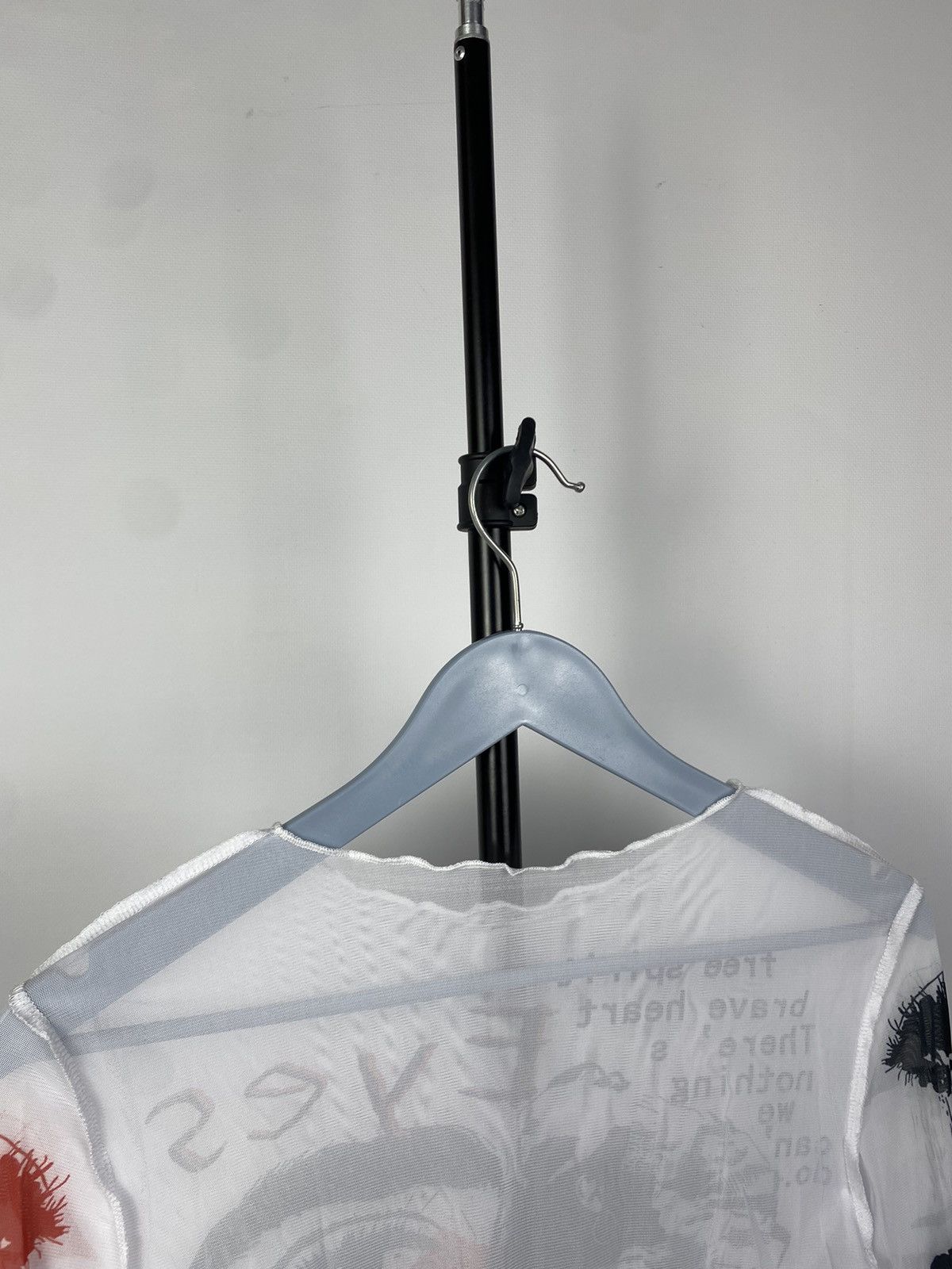 Designer × Japanese Brand Save The Queen Jean Paul Gaultier Style Mesh Top Blouses Size M / US 6-8 / IT 42-44 - 8 Thumbnail