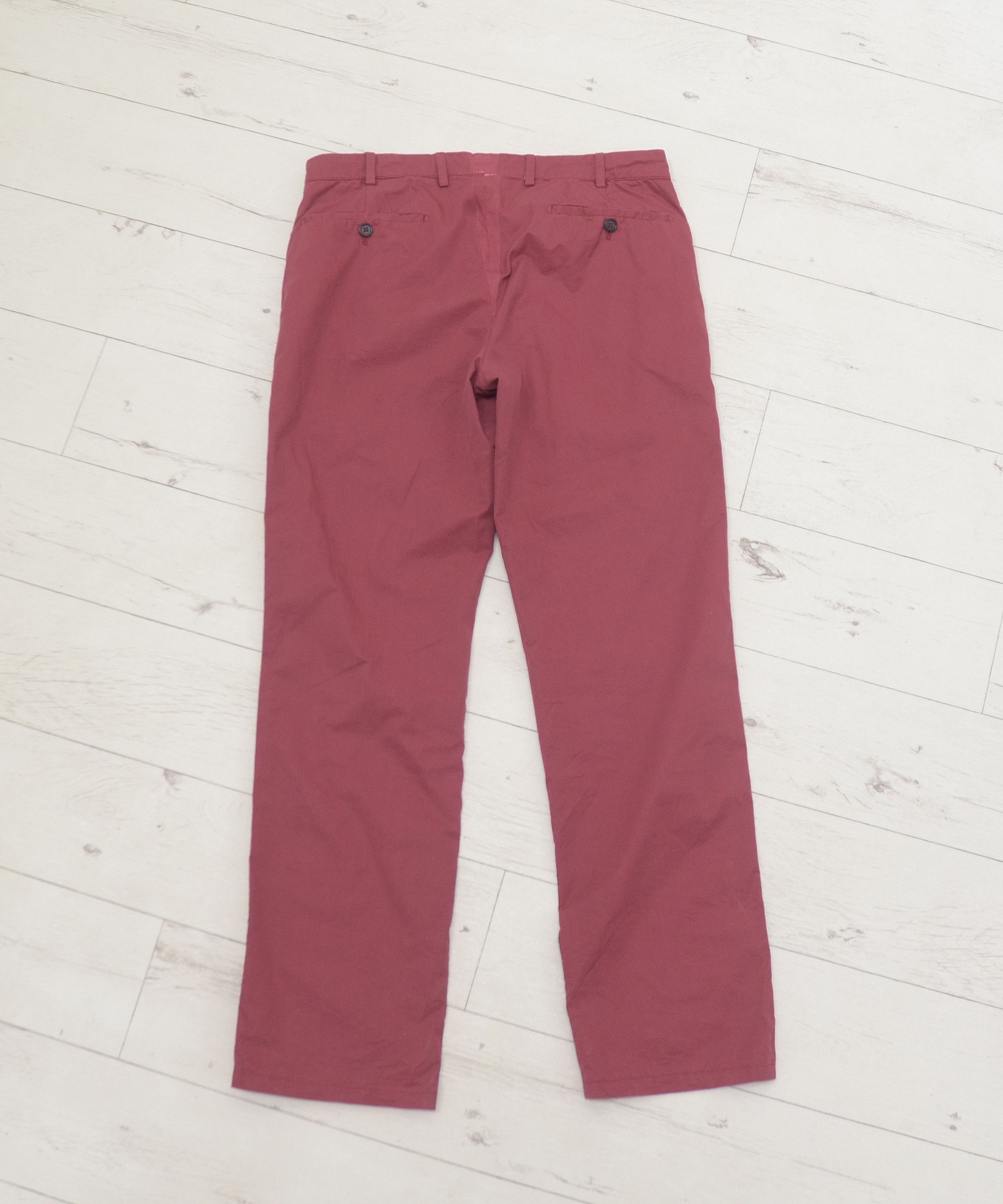 Prada Luxury Prada Linea Bordeaux Pants Chino sz 46 classic casual Size US 30 / EU 46 - 5 Thumbnail