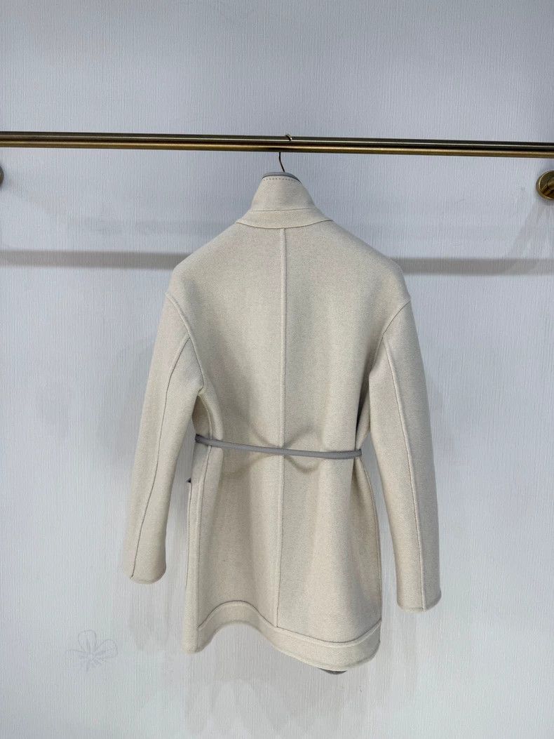 Loro Piana LORO PIANA Double-faced baby cashmere and cashmere coat Size XS / US 0-2 / IT 36-38 - 2 Thumbnail