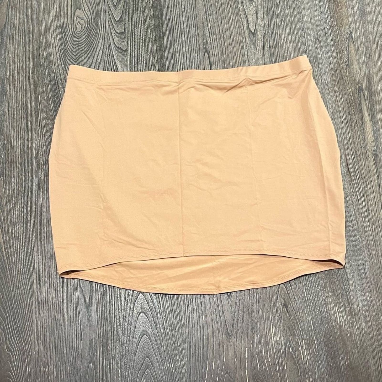 SKIMS NWT Skims Swim High-Waisted Tube Skirt Mini Ochre 4X Size 36" / US 14 / IT 50 - 1 Thumbnail