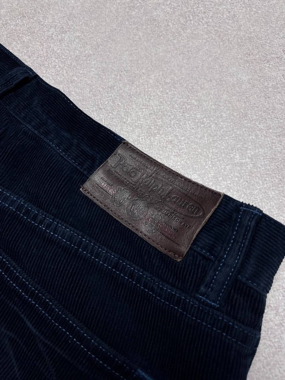 Polo Ralph Lauren Vintage Polo Ralph Lauren Velvet Baggy Pants Y2K 36x34 Size US 36 / EU 52 - 5 Thumbnail