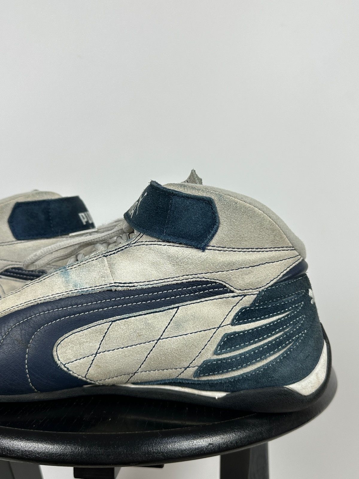 Puma Vintage Puma F1 Repli Cat Mid III SpeedCat Suede Sneakers Size US 7.5 / EU 40-41 - 18 Thumbnail