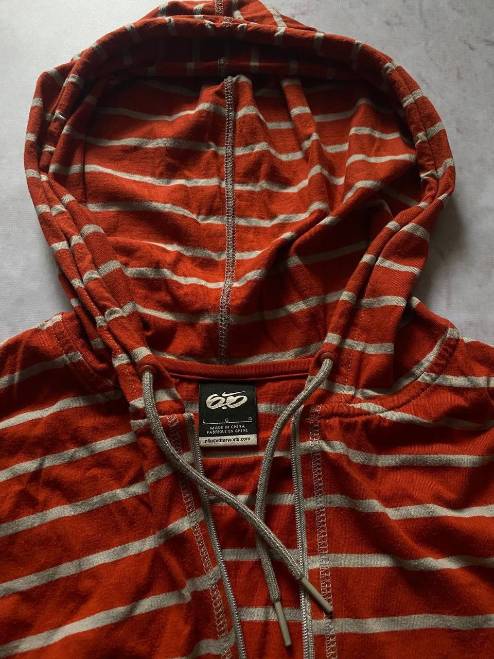Nike × Vintage Vintage Nike 6.0 Y2K Zip Up Hoodie Size US L / EU 52-54 / 3 - 3 Thumbnail